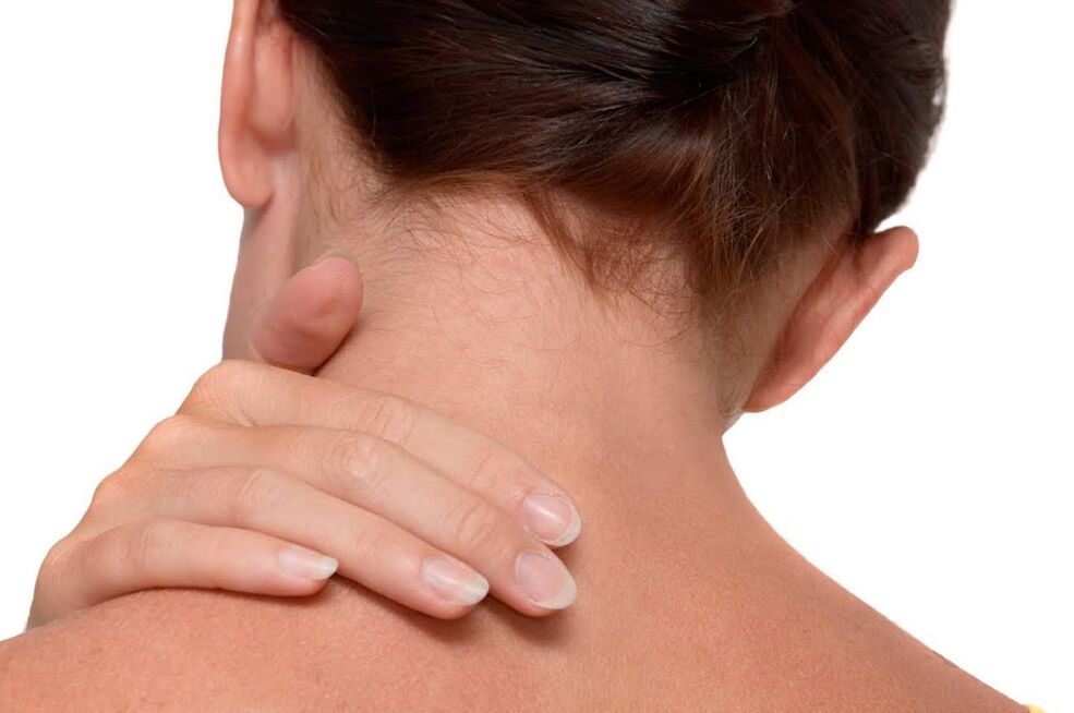 sakit di leher dengan osteochondrosis